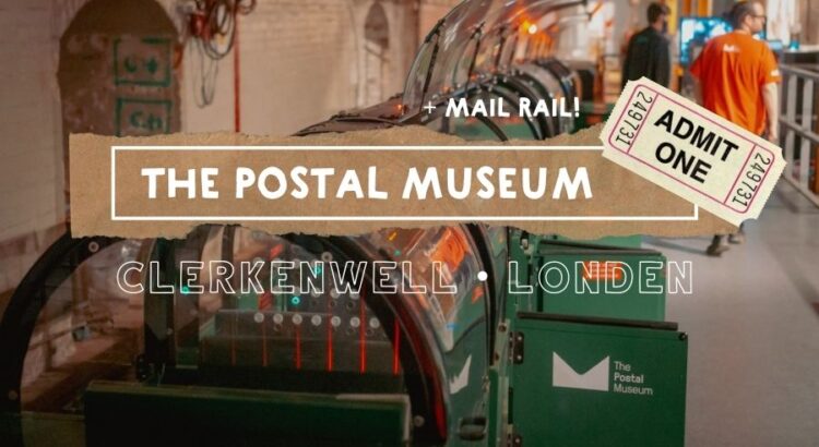 The British Postal Museum Londen - Spannend Tochtje in de Ondergrondse Mail Rail || The London Tester