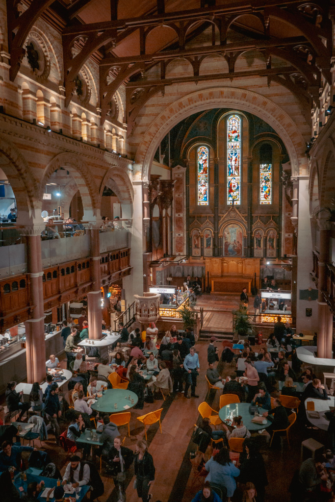 Food Market in Oude Kerk in Londen: Mercato Mayfair || The London Tester