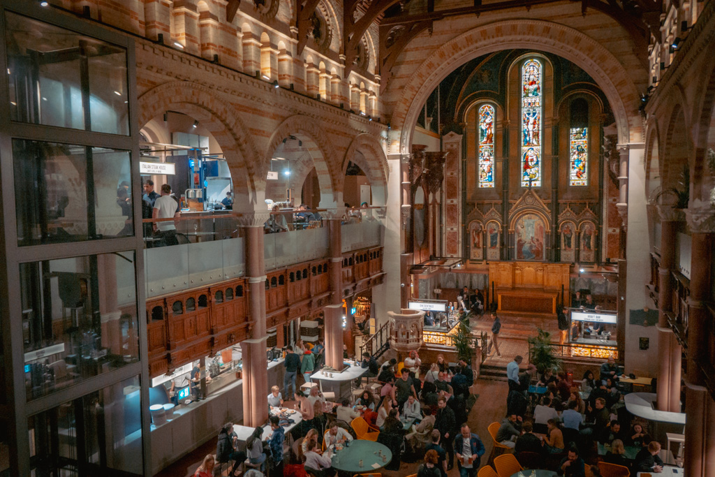 Food Market in Oude Kerk in Londen: Mercato Mayfair || The London Tester