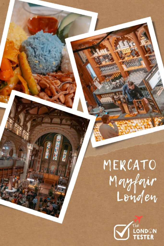 Food Market in Oude Kerk in Londen: Mercato Mayfair || The London Tester