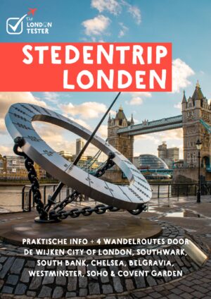Stedentrip Londen Ebook - The London Tester