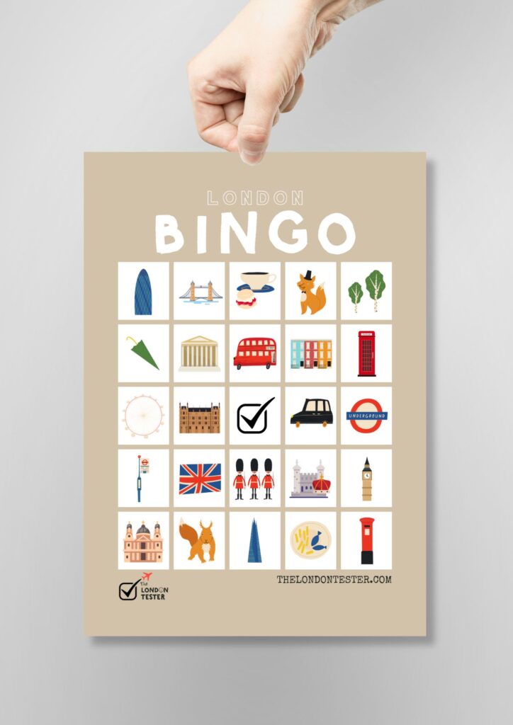 Londen Bingo - Gratis Spel Om Te Printen || The London Tester
