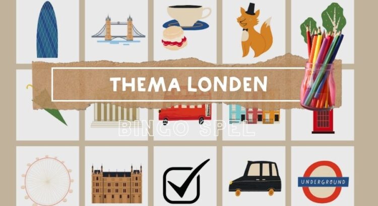 Londen Bingo - Gratis Spel Om Te Printen || The London Tester