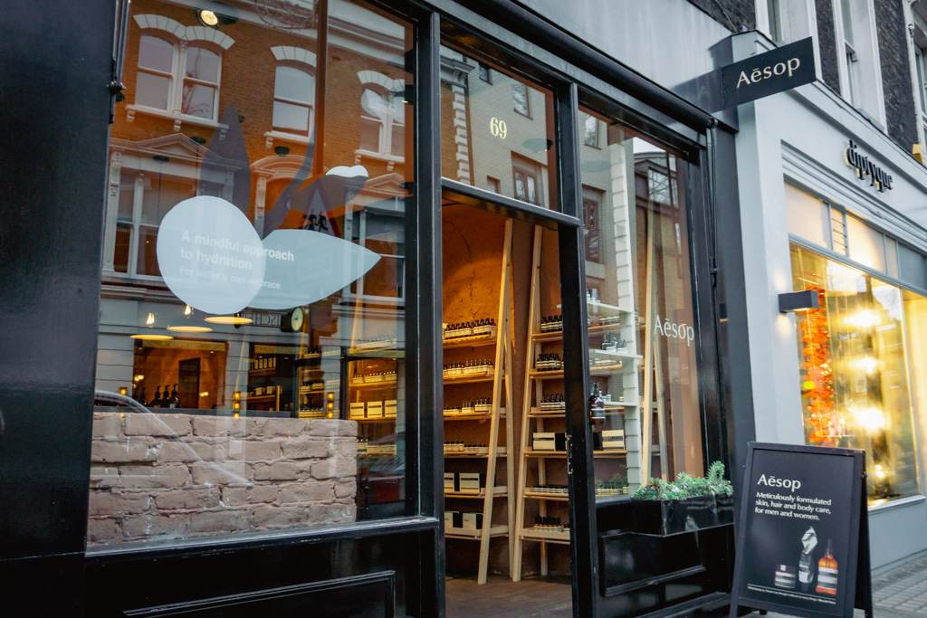 Speciaalzaken in Londen: Marylebone High Street
