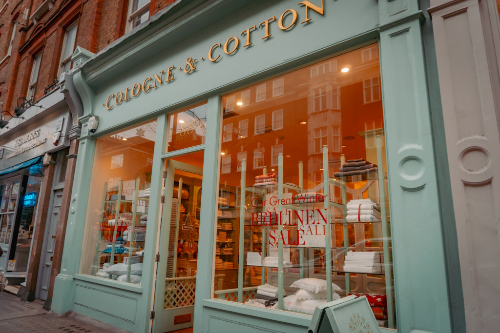 Speciaalzaken in Londen: Marylebone High Street