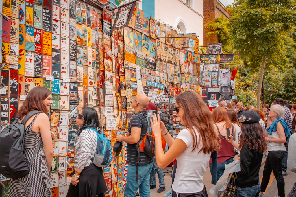 Straatmarkt in Londen: Notting Hill / Portobello Road || The London Tester