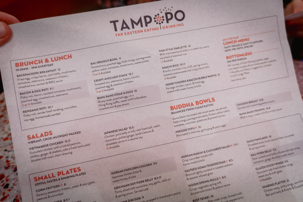 Aziatische Street Food in Londen: East Street by Tampopo in de Wijk Fitzrovia || The London Tester