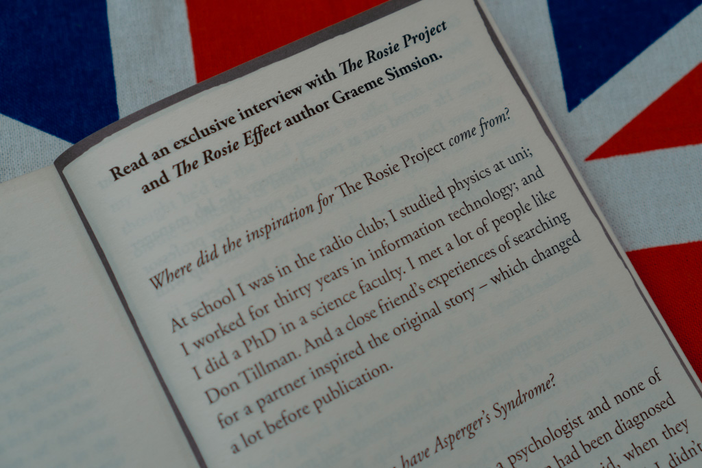 The Rosie Project - Graeme Simsion | The London Tester