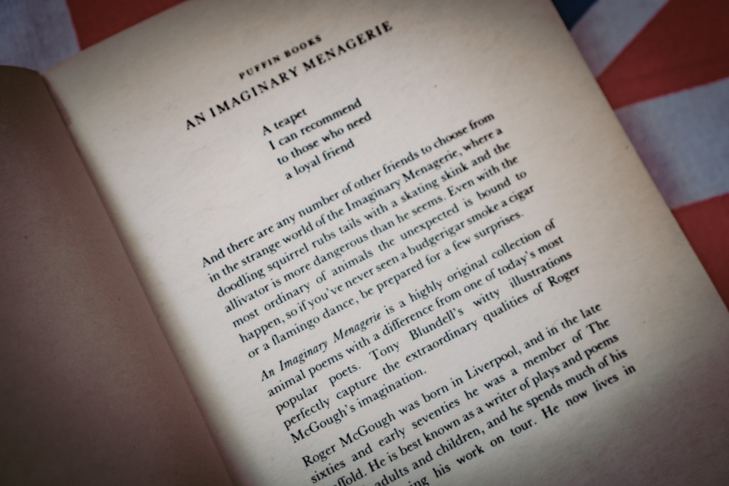 An Imaginary Menagerie - Roger McGough | The London Tester
